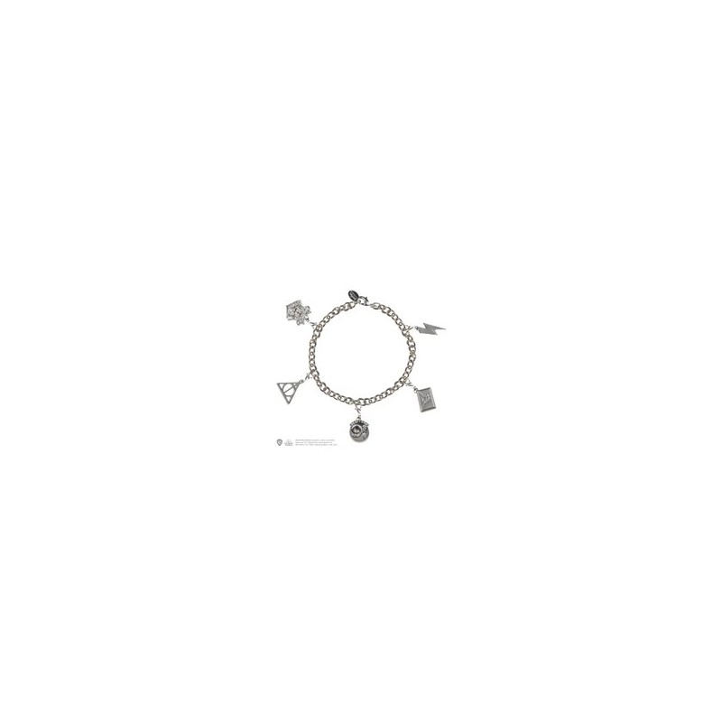 Harry Potter Bracelet 5 Charmes boite luxe licence officiel