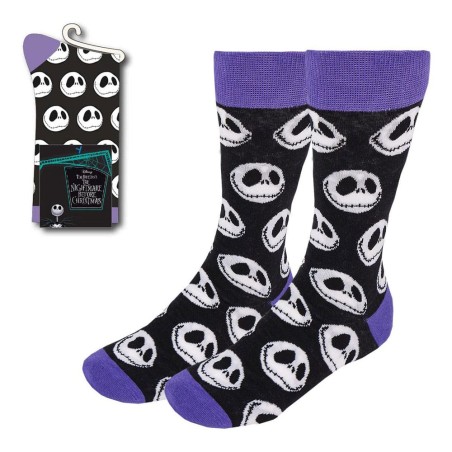 L´etrange Noël de Mr. Jack chaussettes Jack´s Face Purple 38-45