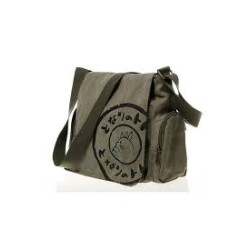 Ghibli Sac toile dit " Messager " Totoro kaki