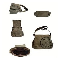 Ghibli Sac toile dit " Messager " Totoro kaki