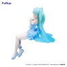 Hatsune Miku statuette PVC Noodle Stopper Flower Fairy Nemophila Pail Blue Color Ver. 15 cm
