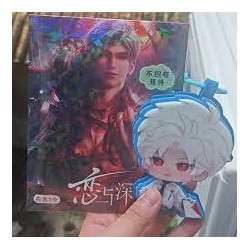 LOVE AND DEEPSPACE 1 Blind box porte clé feutrine personnage