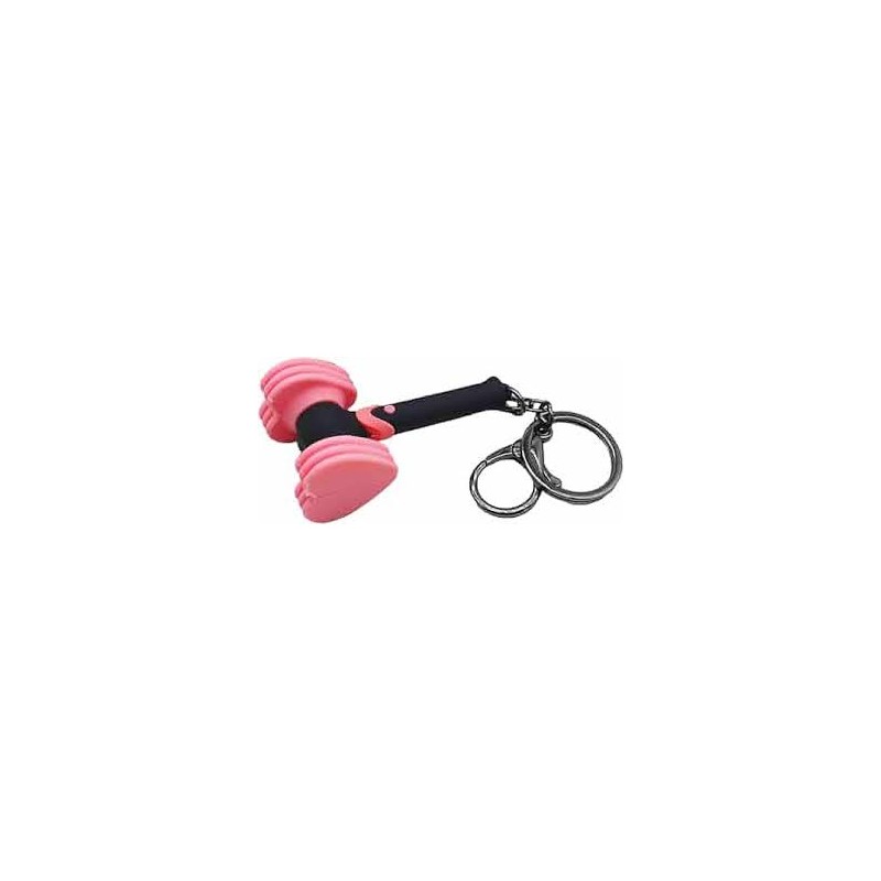 BLACK PINK Porte clé symbole marteau coeur