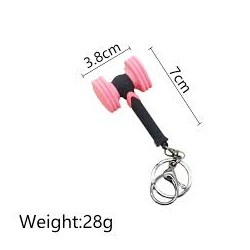 BLACK PINK Porte clé symbole marteau coeur