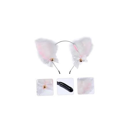 KAWAII serre tête oreilles  de chat  avec grelot