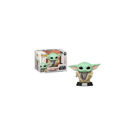 Star Wars Figurine - Pop!  - The Mandalorian - Grogu with Armor - N° 712