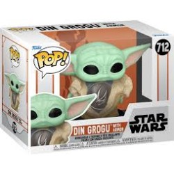 Star Wars Figurine - Pop!  - The Mandalorian - Grogu with Armor - N° 712