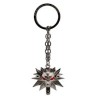 THE WITCHER Porte-clés 3D Emblème de l'école du Loup