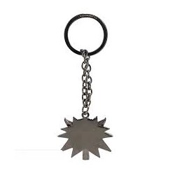 THE WITCHER Porte-clés 3D Emblème de l'école du Loup