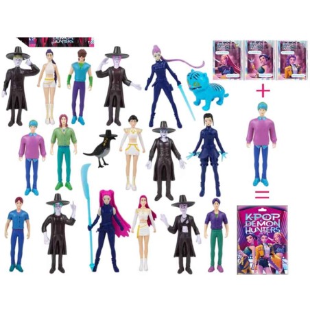 K-POP DEMON HUNTER sachet surprise mini figurine