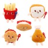 KAWAII Porte clé Mini Peluche "Snack"