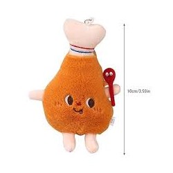 KAWAII Porte clé Mini Peluche "Snack"