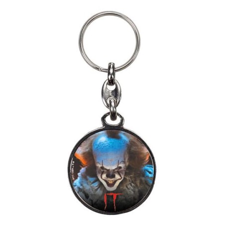 « Il » est revenu porte-clés métal Pennywise