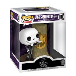 L´étrange Noël de Mr. Jack 30th POP! Deluxe Vinyl figurine Jack w/H.Town Door 9 cm