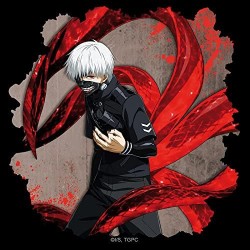 Tokyo Ghoul - Sac Bandoulière "ken Kaneki" - Simili cuir Petit Format