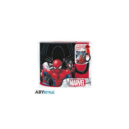 MARVEL - Mug Heat Change - 460 ml Multiverse Spider-Man