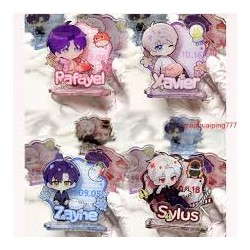 LOVE AND DEEPSPACE Figurine acrylique personnagee