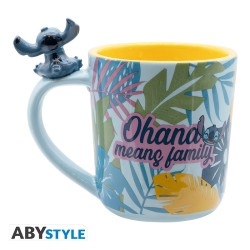 DISNEY - Mug 3D anse - Stitch hawaïen