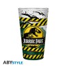 JURASSIC PARK - Verre XXL - 400 ml - Danger high voltage