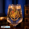 HARRY POTTER - Verre à pied - "Emblème de Poudlard"