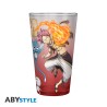 FAIRY TAIL - Verre XXL - 400 ml - Natsu, Lucy, Happy & Plue