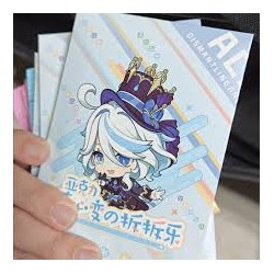 Genshin Impact Blind box acrylique porte clé et/ou support