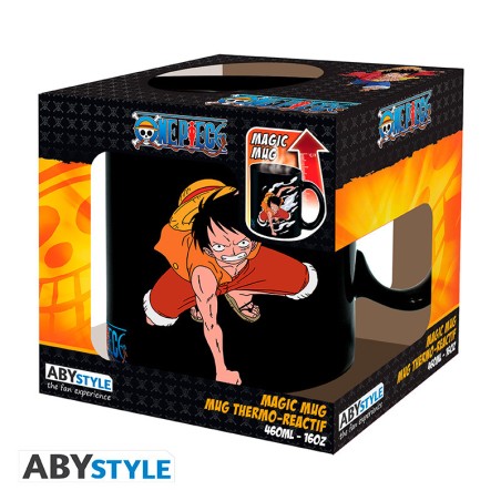 ONE PIECE - Mug Heat Change - 460 ml - Luffy&Ace