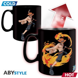 ONE PIECE - Mug Heat Change - 460 ml - Luffy&Ace
