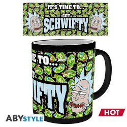 RICK AND MORTY - Mug heat change - 320 ml - Get Schwifty
