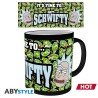 RICK AND MORTY - Mug heat change - 320 ml - Get Schwifty