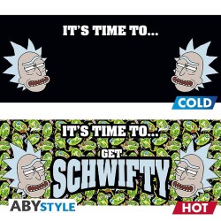 RICK AND MORTY - Mug heat change - 320 ml - Get Schwifty