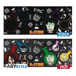 DR STONE Mug Thermo Réactif Groupe Formules