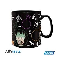 DR STONE Mug Thermo Réactif Groupe Formules