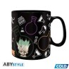DR STONE Mug Thermo Réactif Groupe Formules
