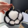 KAWAII Porte clé Patoune de chat peluche