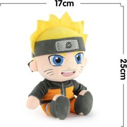 NARUTO Peluche Naruto – 25 cm – Super Douce