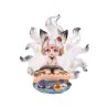 BLIND BOX Figurine Kitsune en résine effet translucide