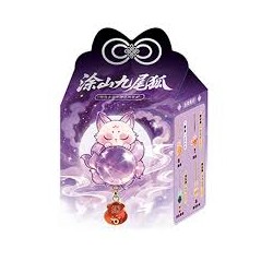 BLIND BOX Charme Kitsune porte bonheur et pierre