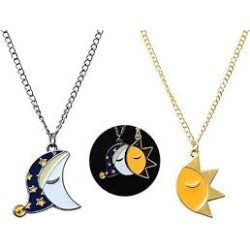 FNAF collier duo Lune et...