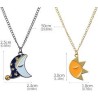 FNAF collier duo Lune et soleil
