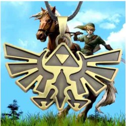 ZELDA Collier triforce Hyrule