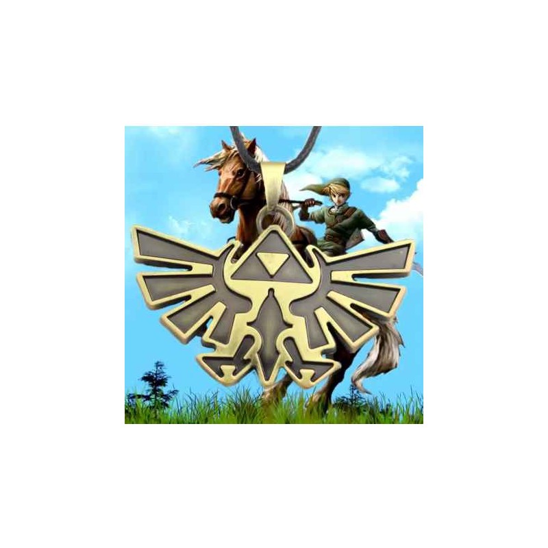 ZELDA Collier triforce Hyrule