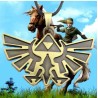 ZELDA Collier triforce Hyrule