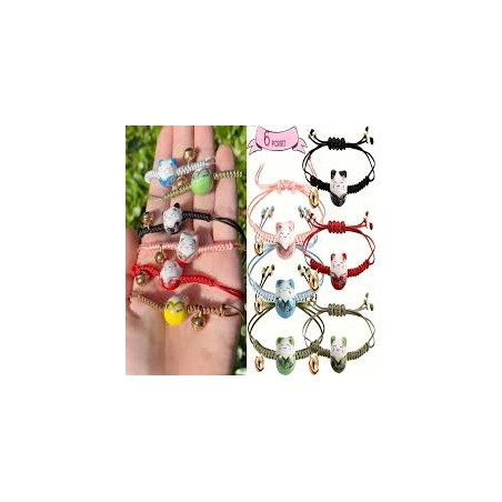 KAWAII Bracelet Maneki Neko porte bonheur
