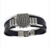 ATTAQUE DES TITANS BRACELET CUIR fermeture boucle
