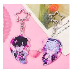 ALIEN STAGE double porte clé couple ou best friend