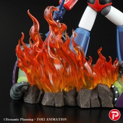 GOLDORAK statuette PVC Scene Selection 01 Grendizer a cry of Victory 14 cm
