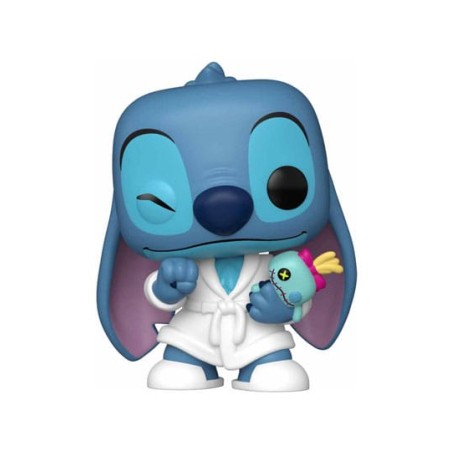 Lilo et Stitch POP! Vinyl Figurine Stitch in Robe 9 cm