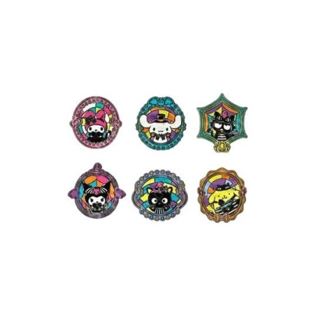 Sanrio by Loungefly pin's émaillés Blind Box Hello Kitty and Friends Halloween Stained Glass
