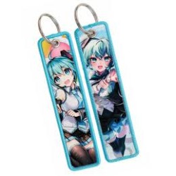 HATSUNE MIKU Porte clé brodé